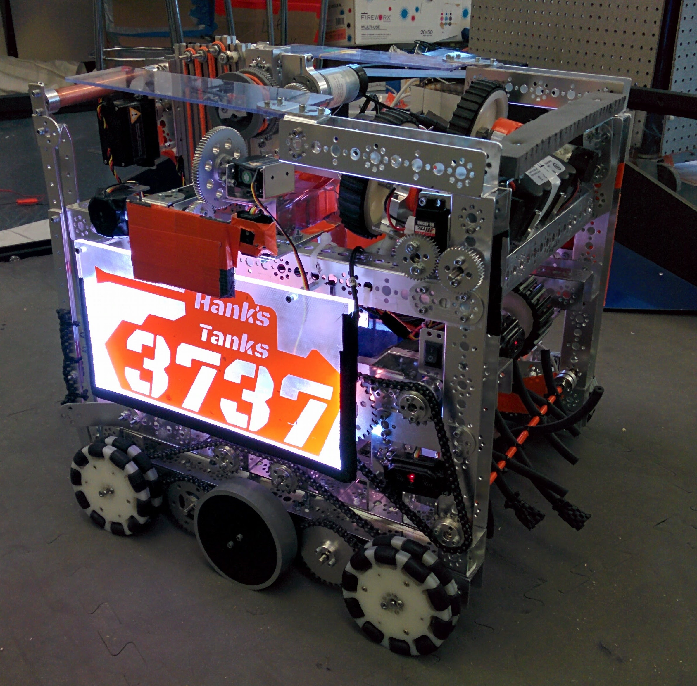 Picture of entire final robot